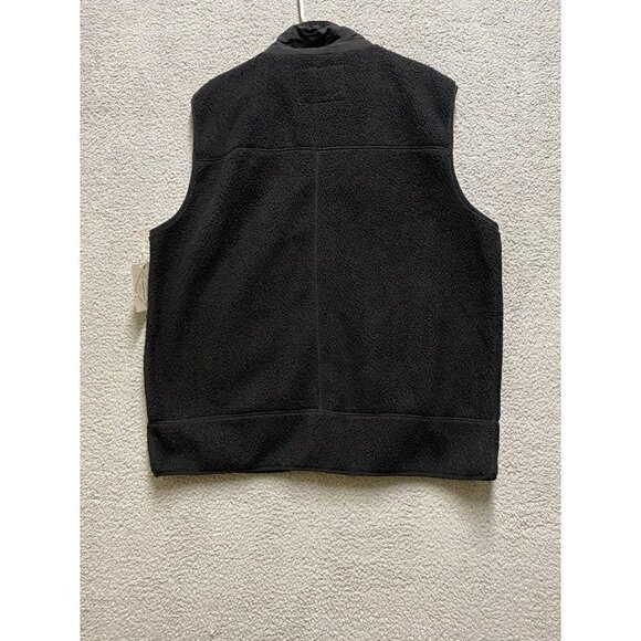 St John’s Bay Windproof Fleece Vest XL Black New - Picture 2 of 9